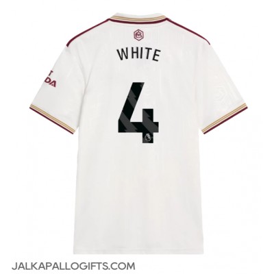 Arsenal Ben White #4 Kolmaspaita 2025-26 Lyhythihainen Arsenal Ben White #4 Kolmaspaita 2025-26 Lyhythihainen